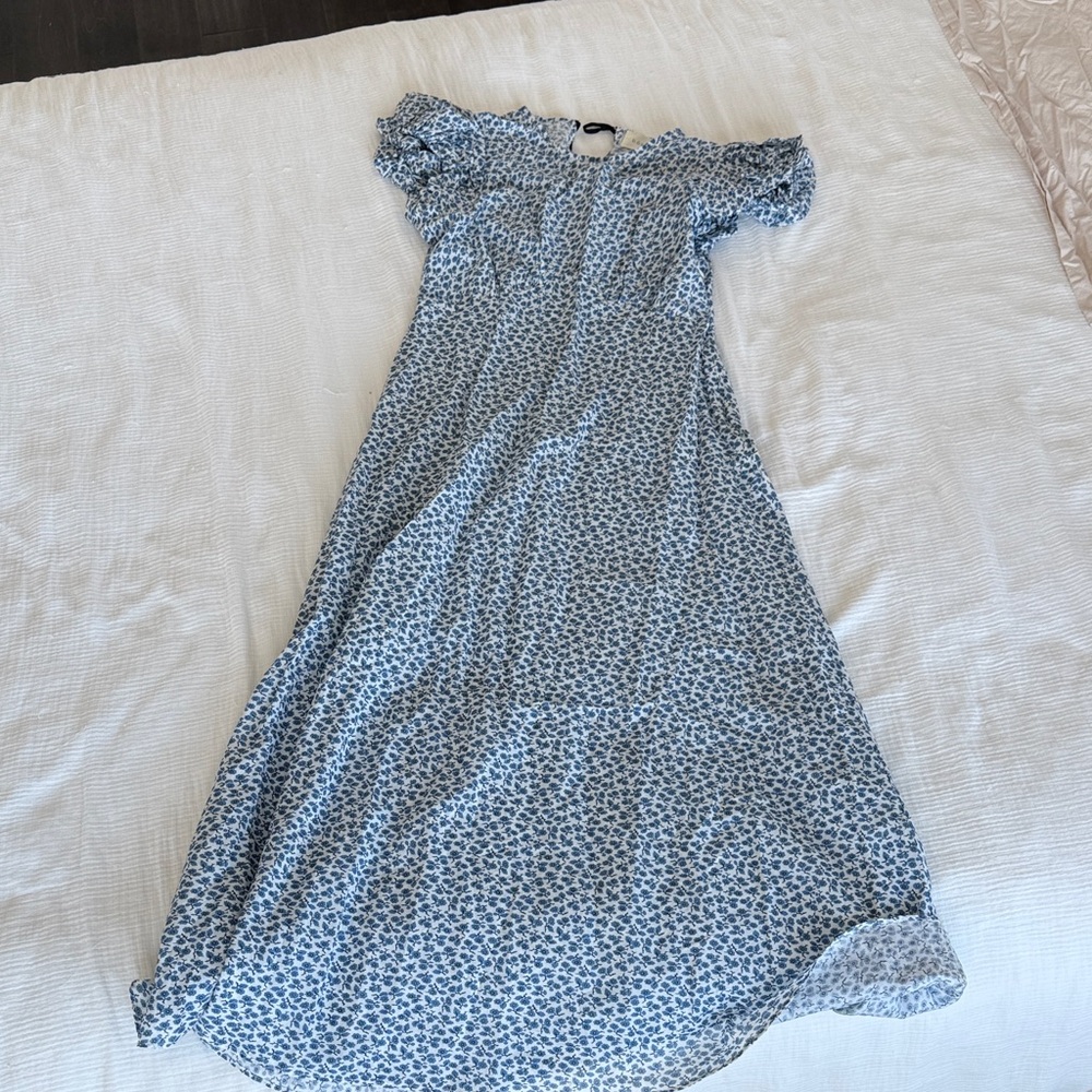 Doen midi floral dress size medium